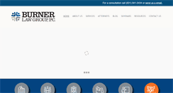 Desktop Screenshot of burnerlaw.com